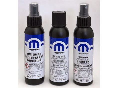 mopar total clean|mopar leather cleaner and conditioner.